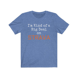 I'm Kind of a Big Deal on STRAVA