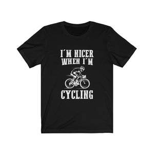 I'm nicer when I'm cycling