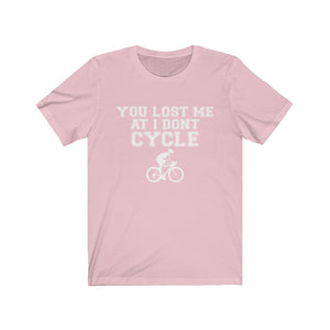 You lost me at I don't bike - 1